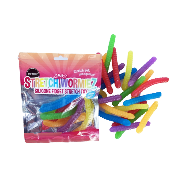 OMG! Stretch Wormiez Fidget Toy Top Trenz Toys & Games - Fidget Toys