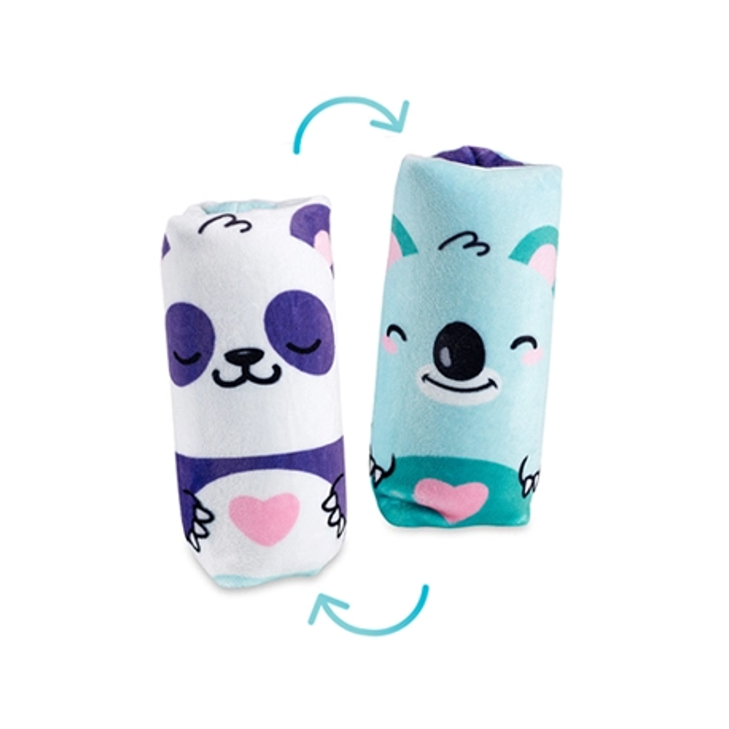 PANDA/KOALA Two Flippin' Cute Plush Water Wiggler Top Trenz Toys & Games - Fidget Toys