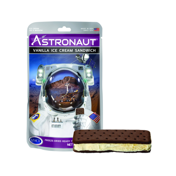 VANILLA Astronaut Ice Cream Sandwich Toysmith Candy & Gum