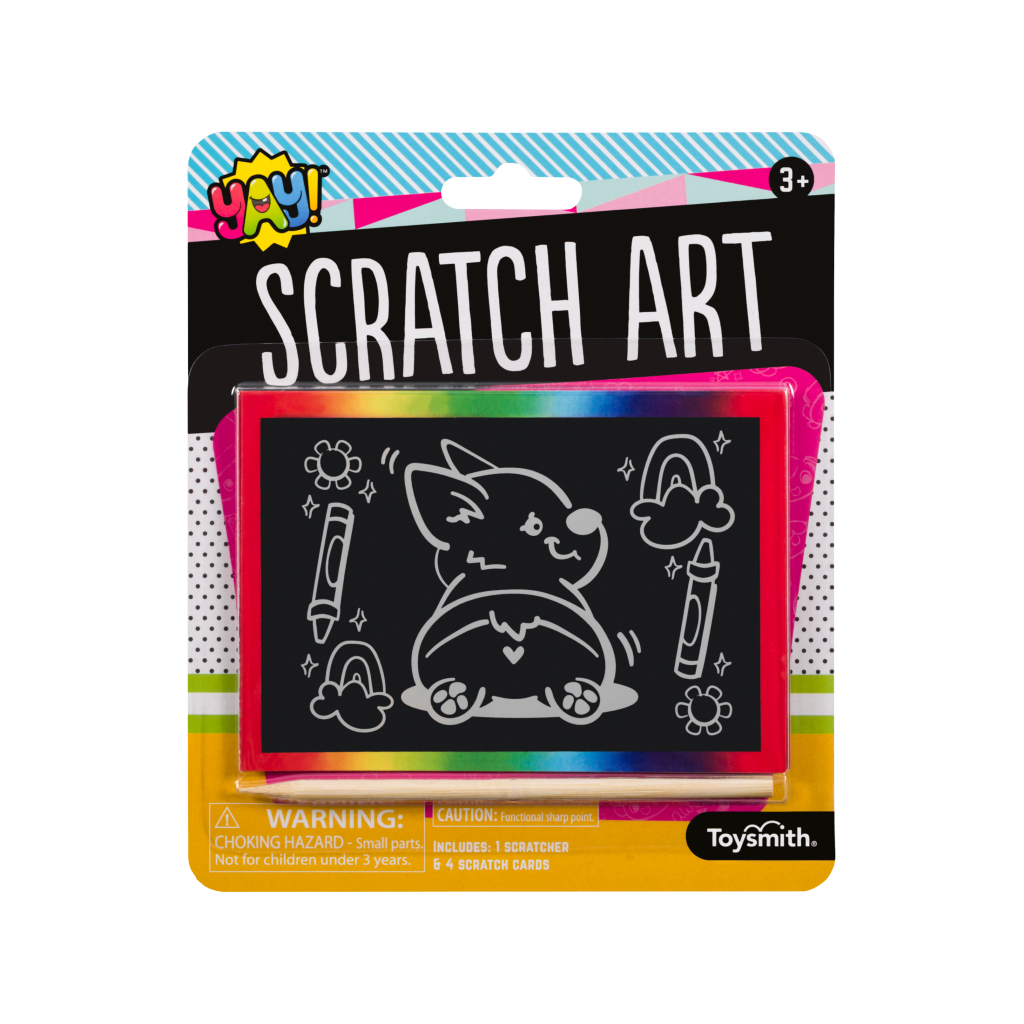 Ooly Scratch & Shine Foil Scratch Art Kit - Amazing Affirmations