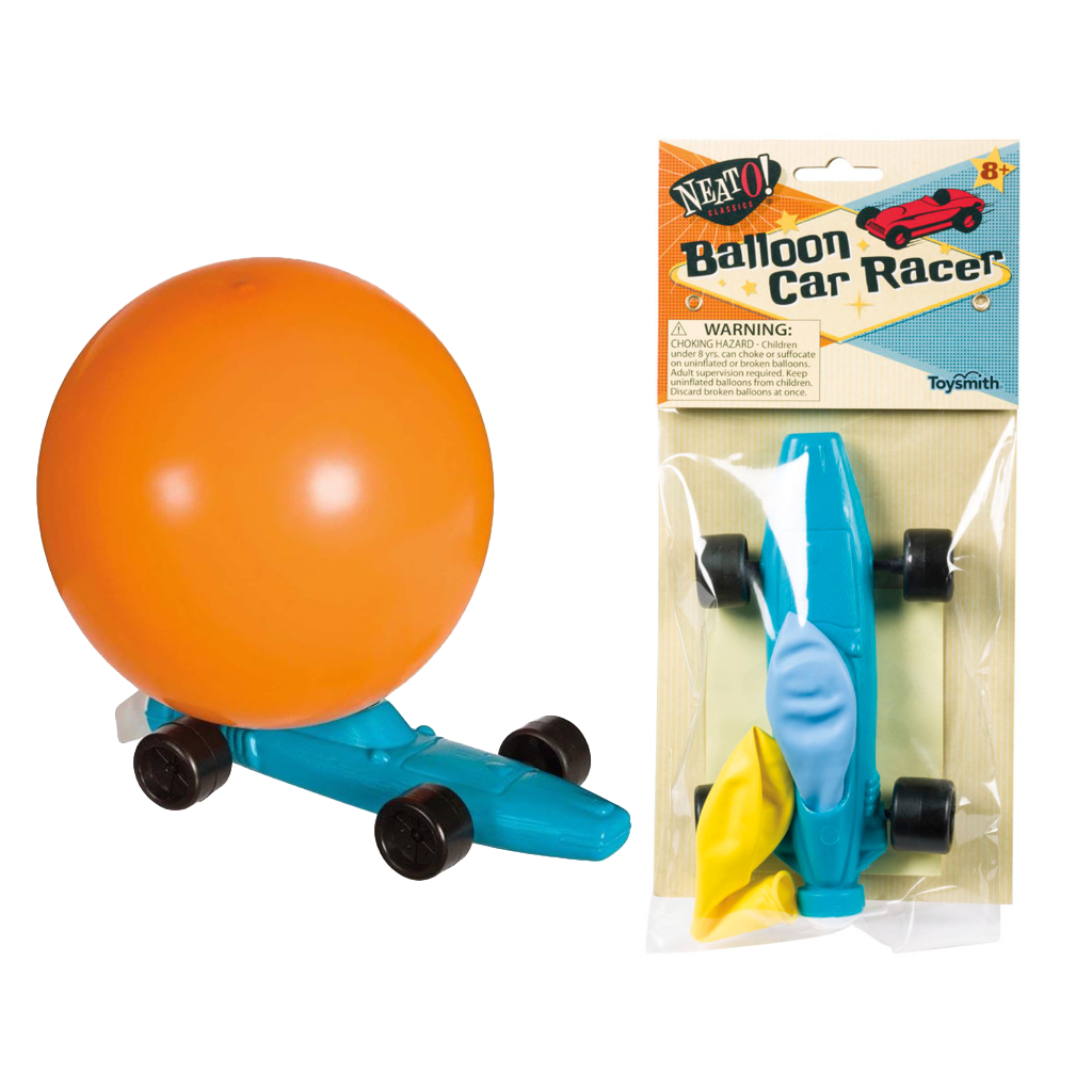 Ball Racer Toy Balloon Car Racer Toy from Toysmith – Urban General Store
