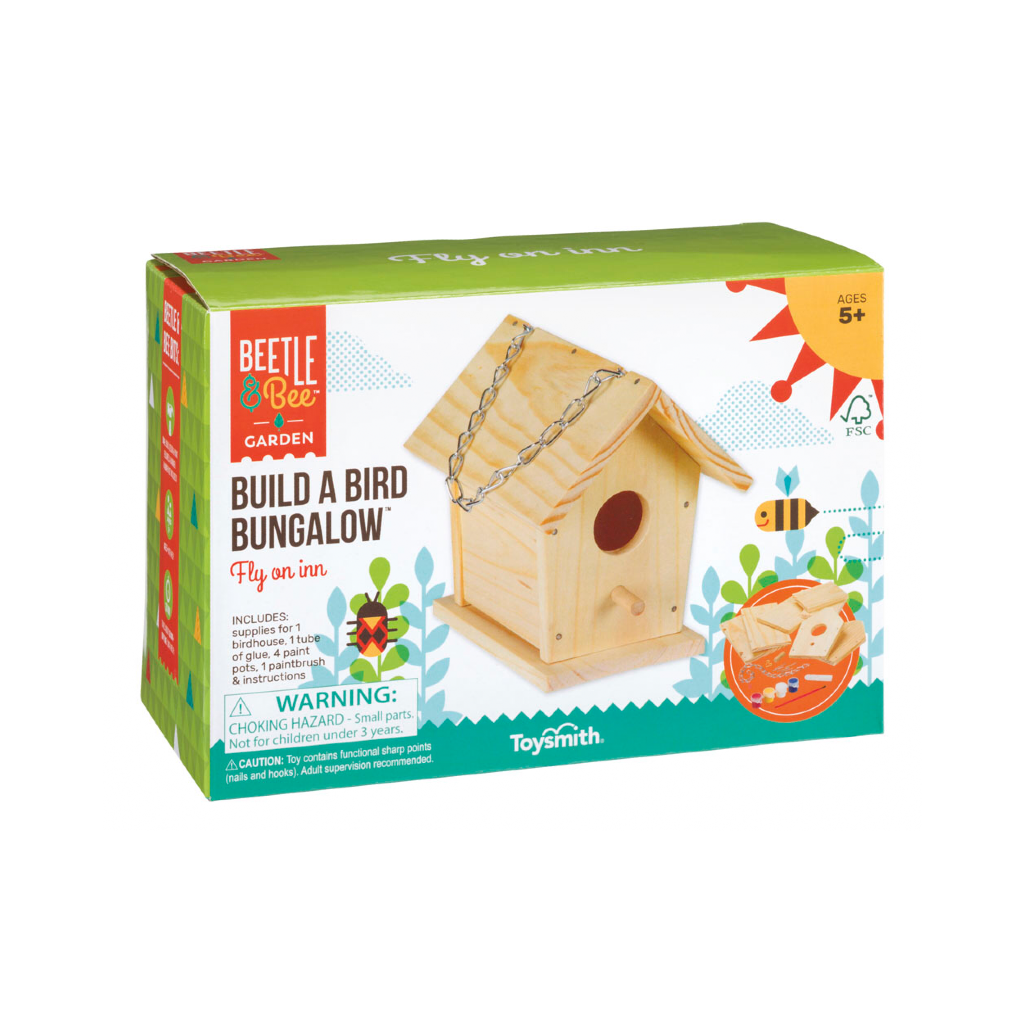 Build a Bird Bungalow Toysmith Toys & Games - Crafts & Hobbies