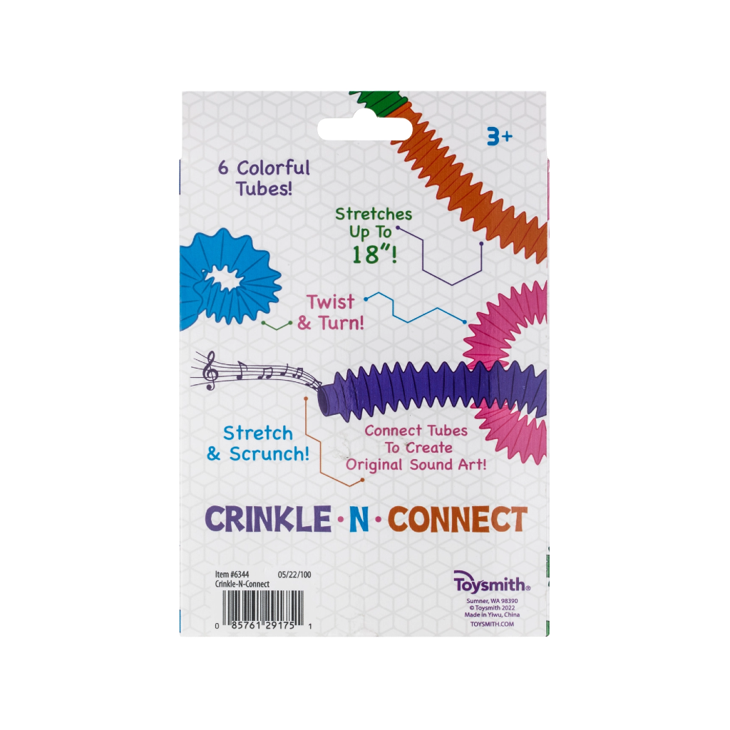 Toysmith Store Crinkle N' Connect Tubes from Toysmith – Urban General Store