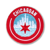 Chicagoan Iron On Patch Transit Tees Apparel & Accessories - Appliques & Patches