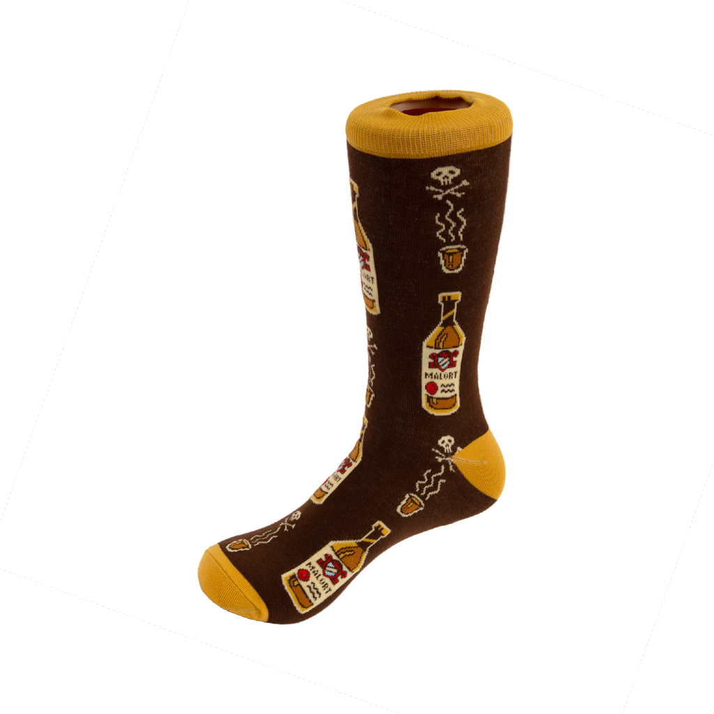 Malort Socks - Large Transit Tees Apparel & Accessories - Socks - Adult