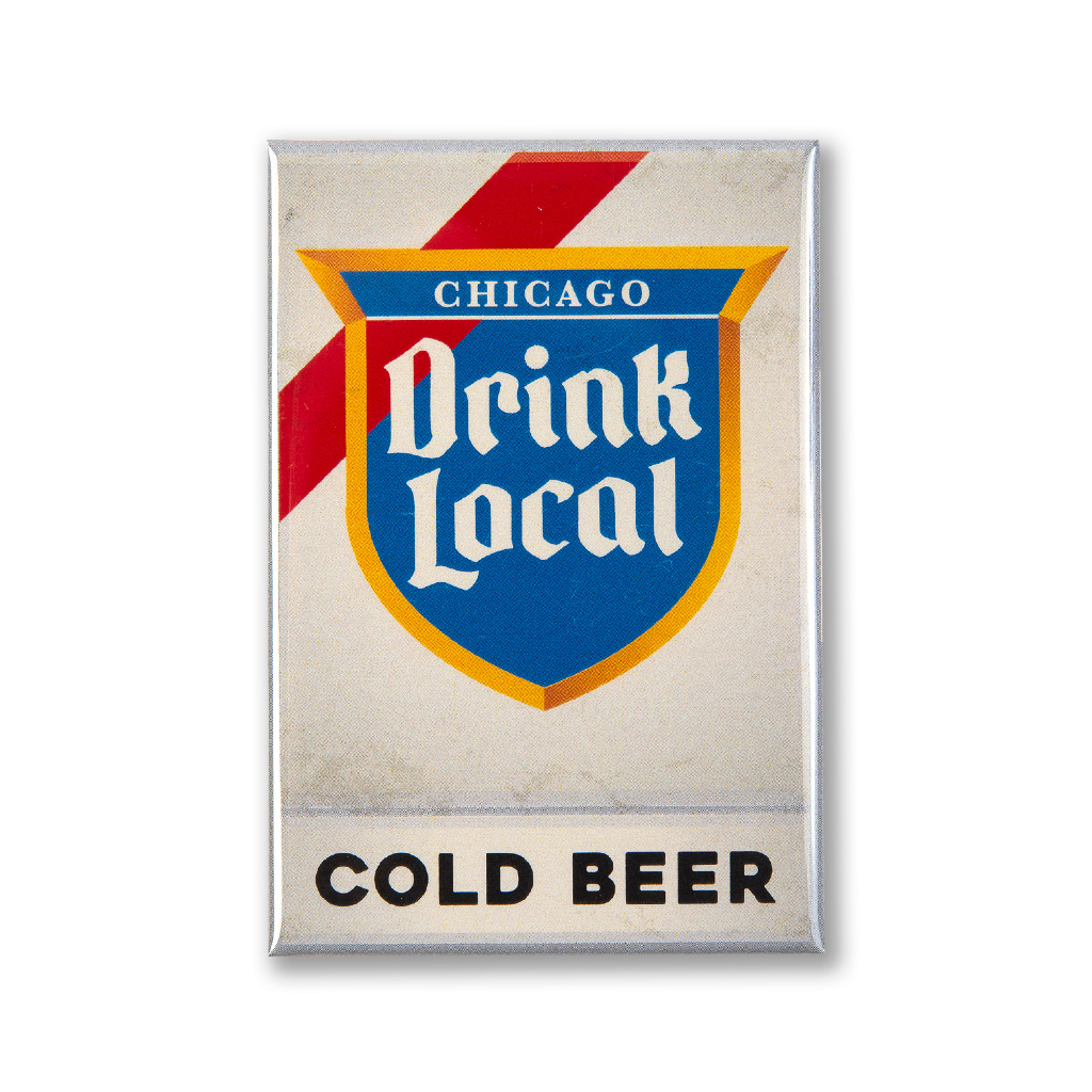 Drink Local Sign Magnet Transit Tees Home - Magnets