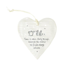 HOME IS WHERE Heart Hanging Ornaments Two's Company Home - Wall & Mantle - Plaques, Signs & Frames