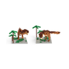 TYRANNOSAURUS Dinosaur Micro Building Blocks Two's Company Toys & Games - Building Toys