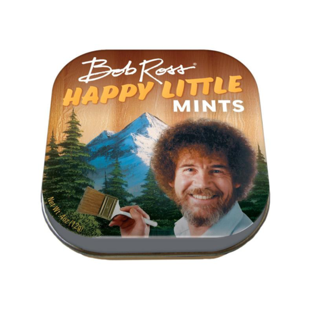 Bob Ross Happy Little Mints Unemployed Philosophers Guild Candy & Gum