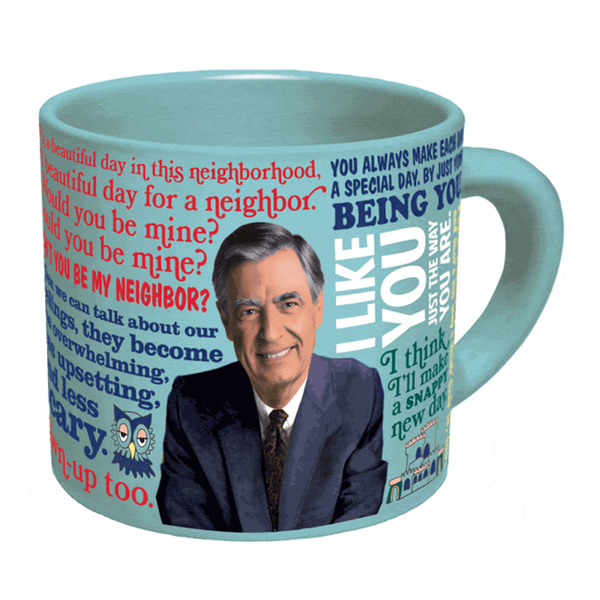 Mister Rogers Sweater Changing Mug Unemployed Philosophers Guild Home - Mugs & Glasses