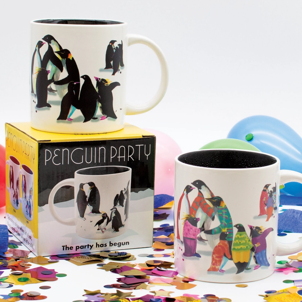 Color Changing Mug - Penguin Party