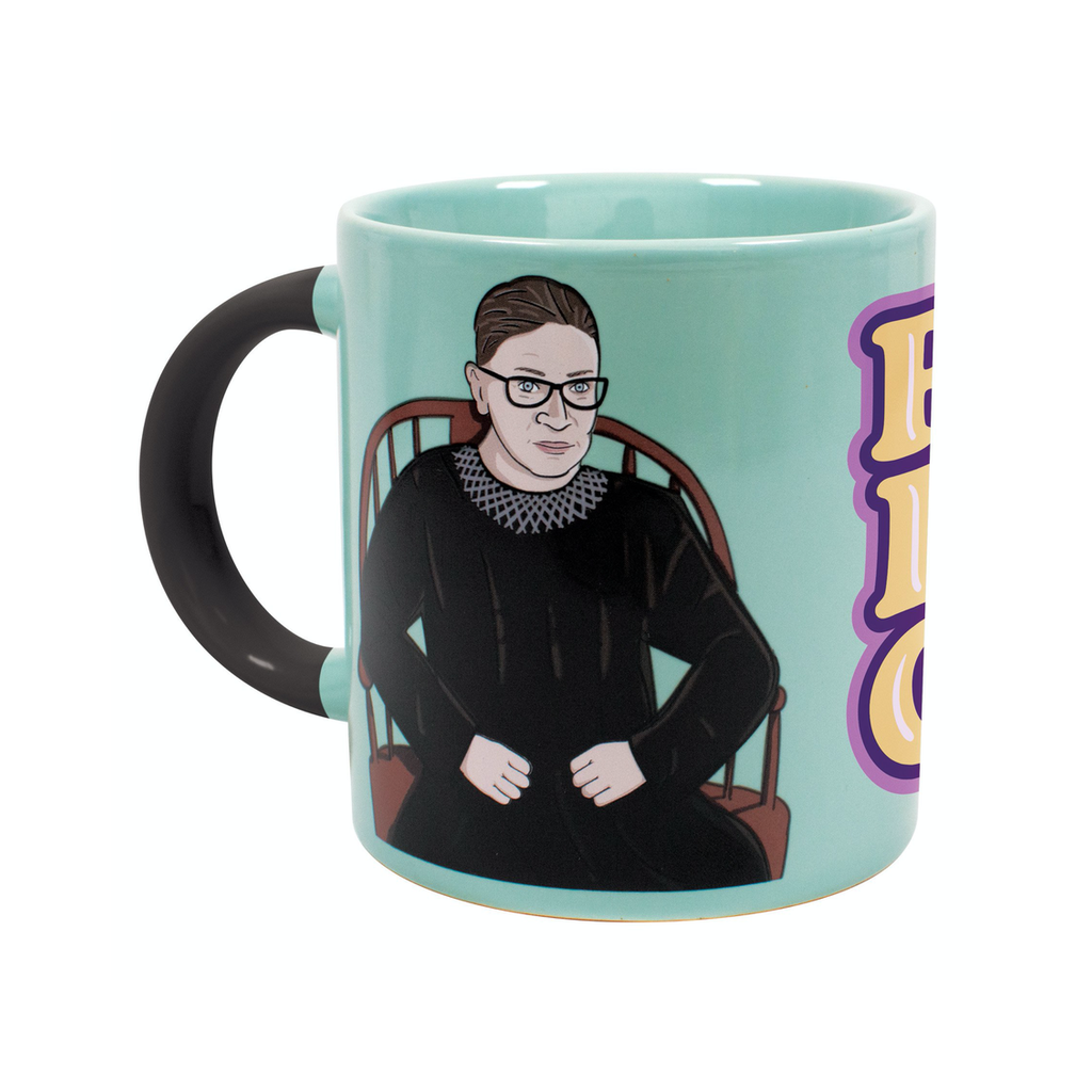 Ruth Bader Ginsburg Transforming Mug Unemployed Philosophers Guild Home - Mugs & Glasses