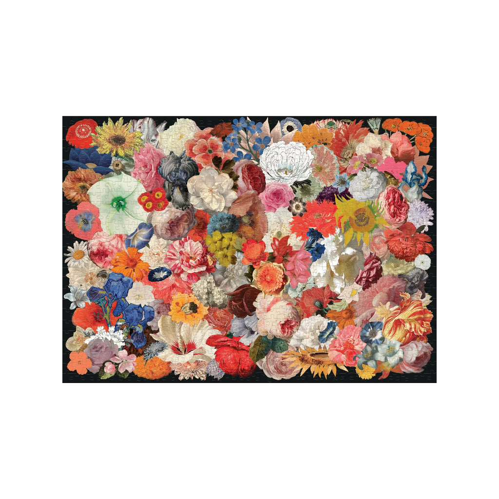 Great Flowers Of Art 1000 Piece Jigsaw Puzzle Unemployed Philosophers Guild Toys & Games - Puzzles & Games - Jigsaw Puzzles