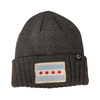 CHARCOAL LKS CHICAGO FLAG KNIT CUFF BEANIE Urban General Store Goods Apparel & Accessories - Winter - Adult - Hats