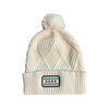 White Chicago Flag Textured Cuff Beanie - Adult Urban General Store Goods Apparel & Accessories - Winter - Adult - Hats