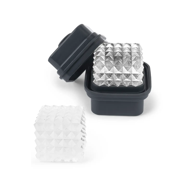 Prism Cocktail Ice Mold - Charcoal W&P Home - Barware - Ice Cube Trays & Ice Molds