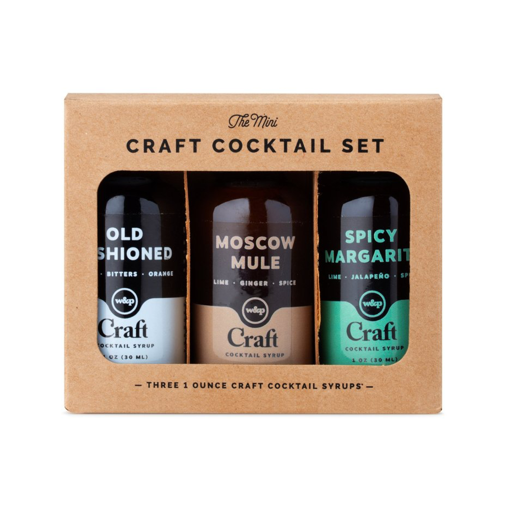 Mini Cocktail Syrup 3-Pack Set from W&P – Urban General Store