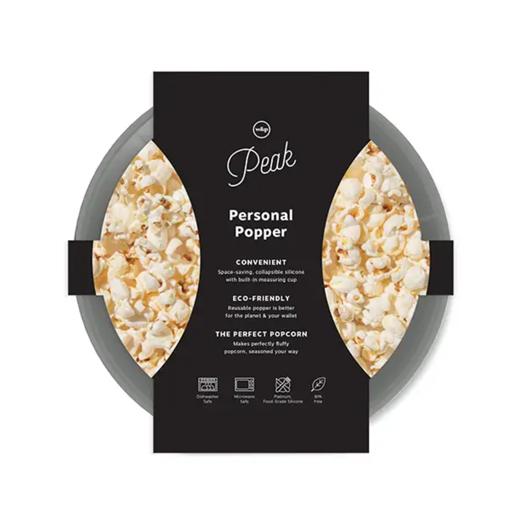 W & P Design - Personal Popcorn Popper Microwave Bowl in Charcoal at  Nordstrom