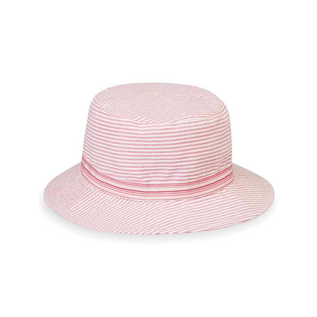 Sawyer Hat - Pink Stripes WALLAROO HAT COMPANY Apparel & Accessories - Hats