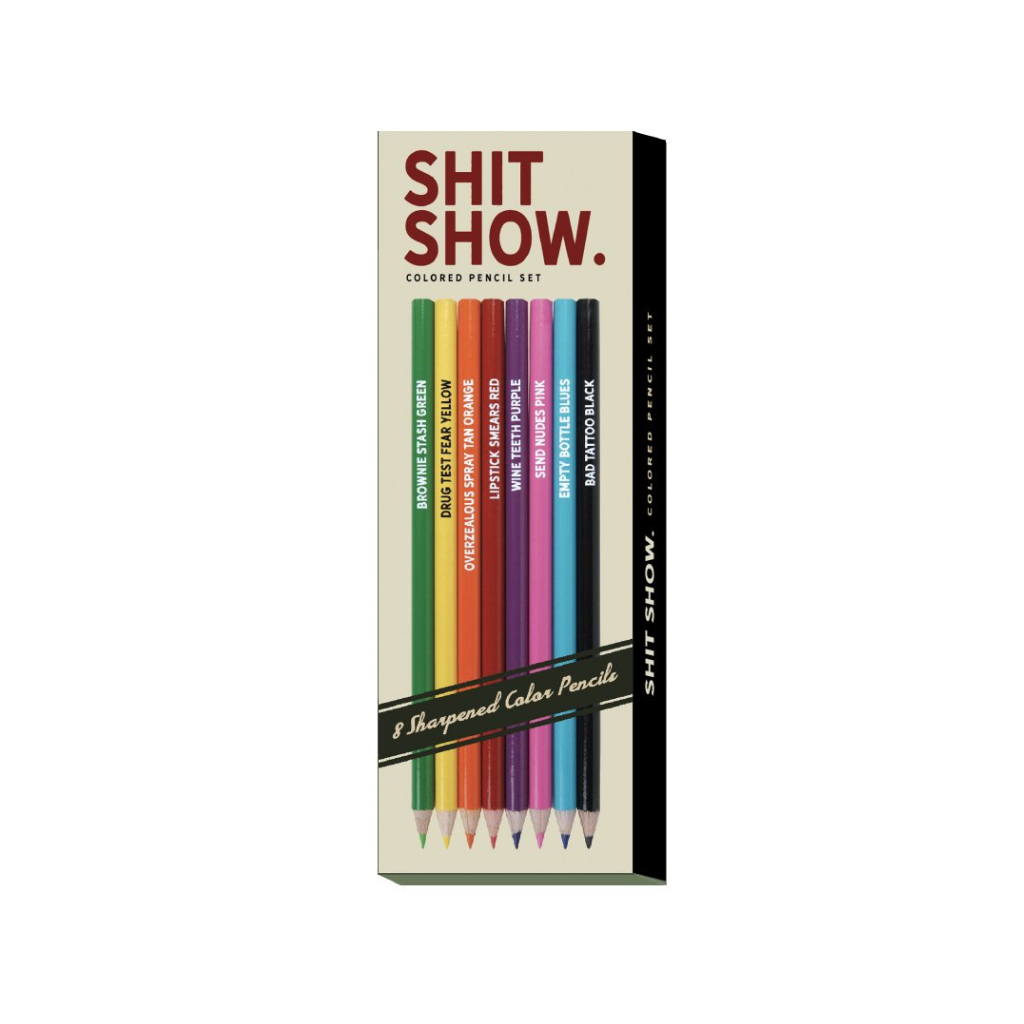 Sh*t Show Colored Pencils from Whiskey River Soap Co. – Urban