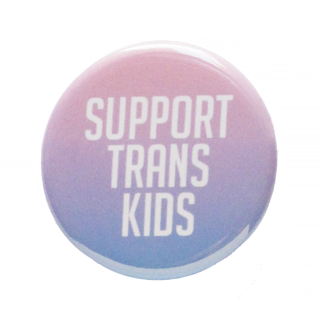 WFW PINBACK BUTTON SUPPORT TRANS KIDS Word For Word Factory Jewelry - Pins