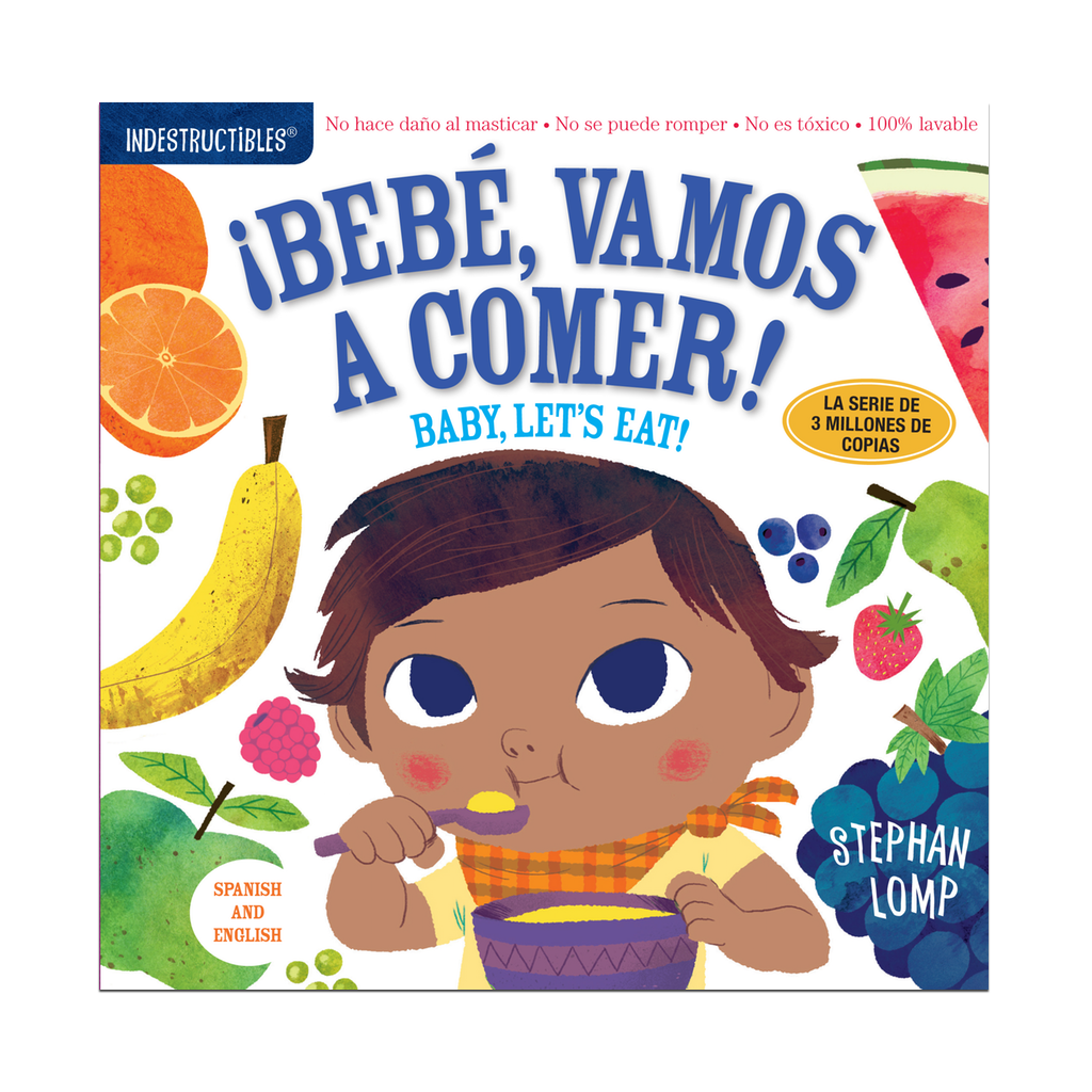 Indestructibles - Bebé, Vamos a Comer! (Baby, Let's Eat!) Baby Book Workman Publishing Books - Board Book