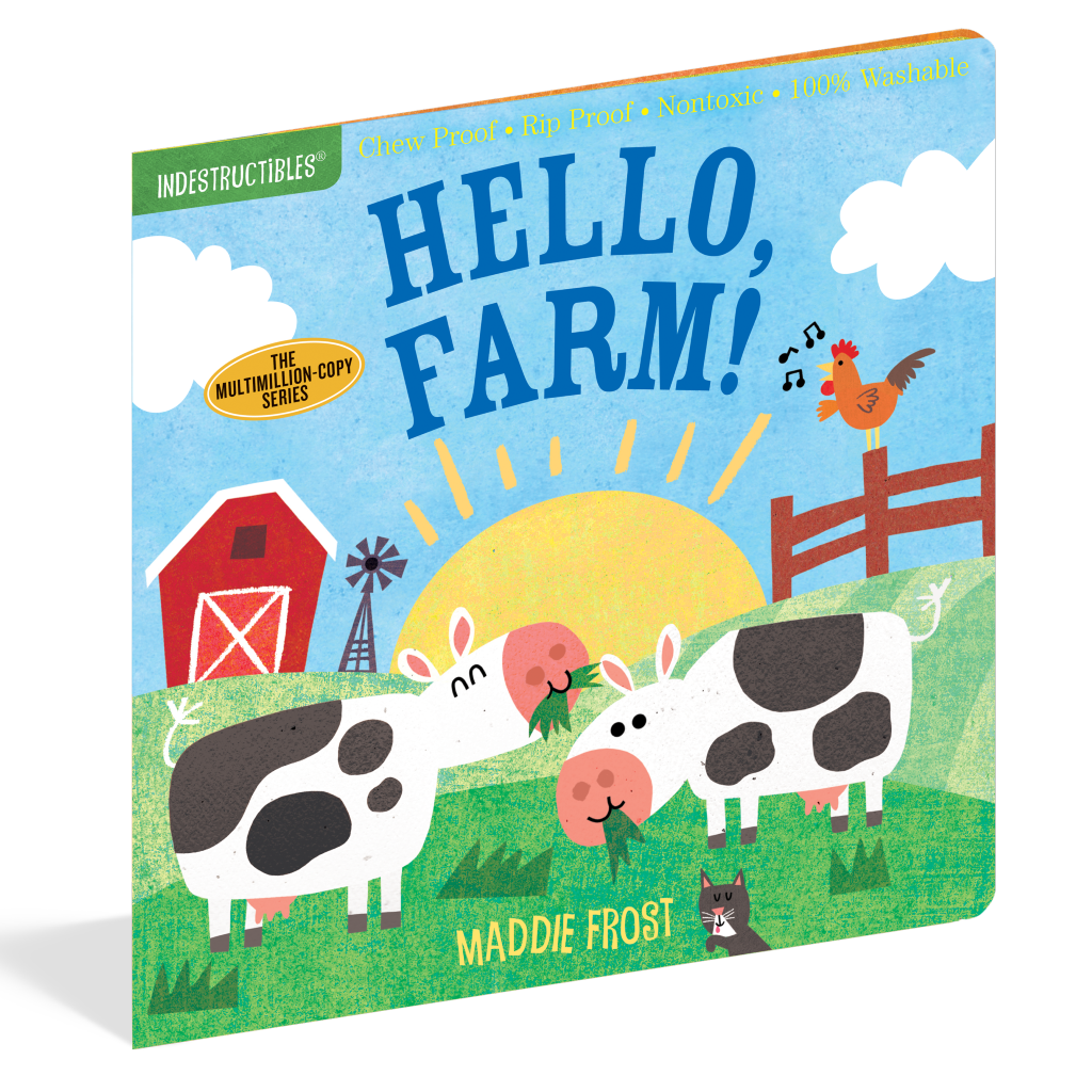 Indestructibles - Hello, Farm! Workman Publishing Books - Children