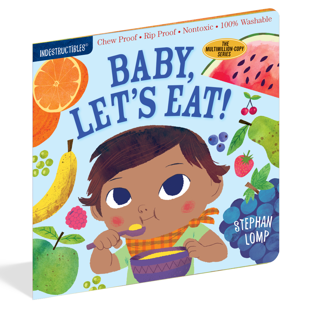 Indestructibles Let's Eat! Workman Publishing Books - Children