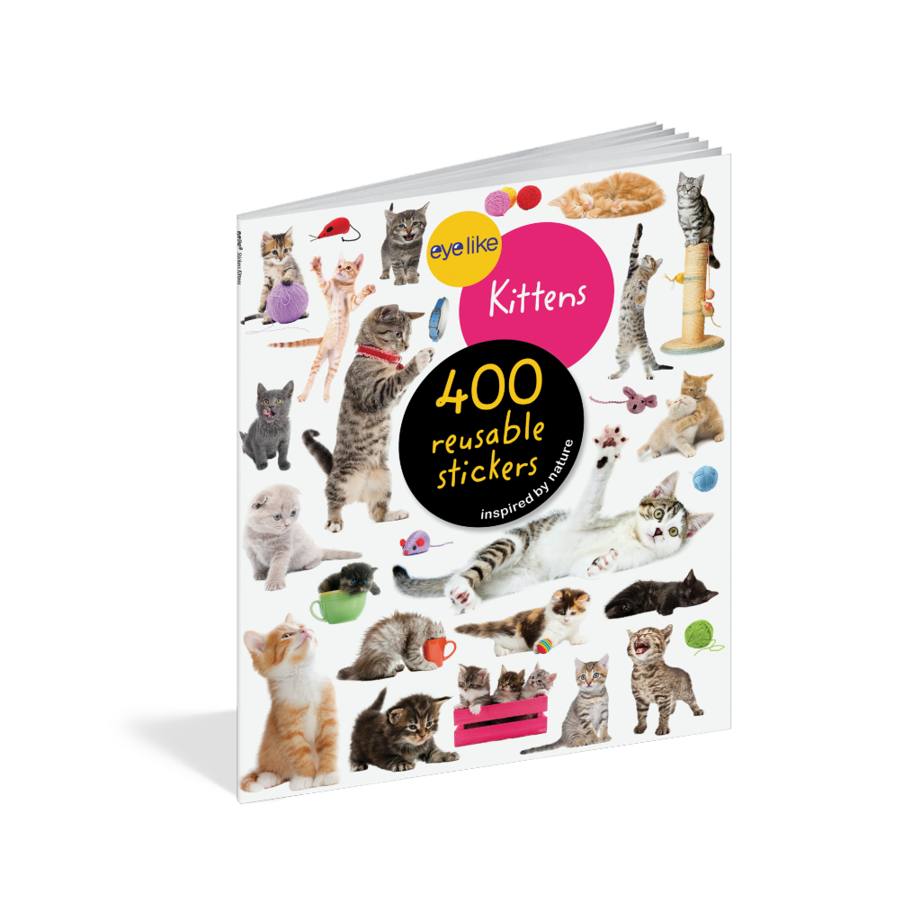 Eyelike Stickers: Kittens Sticker Book Workman Publishing Books - Other