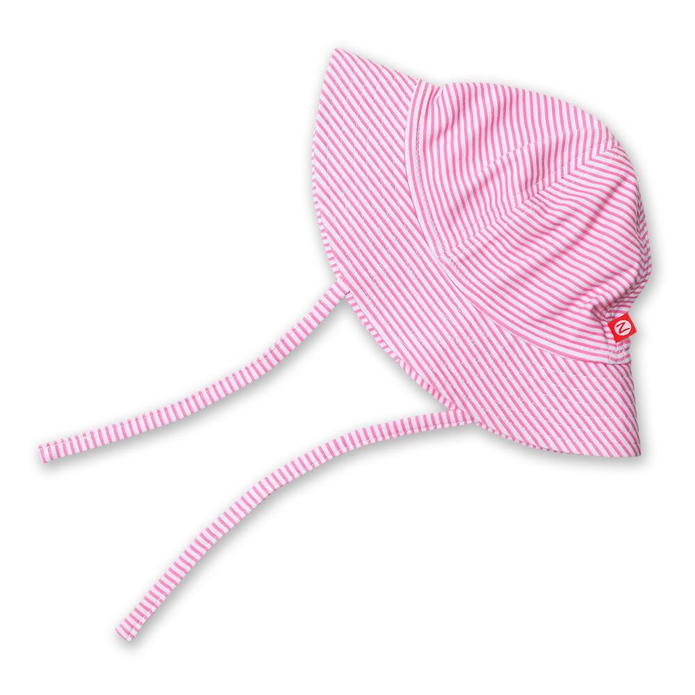 Hot Pink Stripe Sun Hat - 6M Zutano Baby & Toddler - Clothing